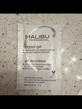 Malibu Professional Crystal Gel Packet - White